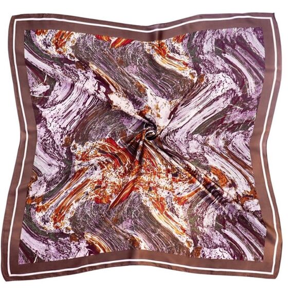 Abstract Silky Scarf   main image 4